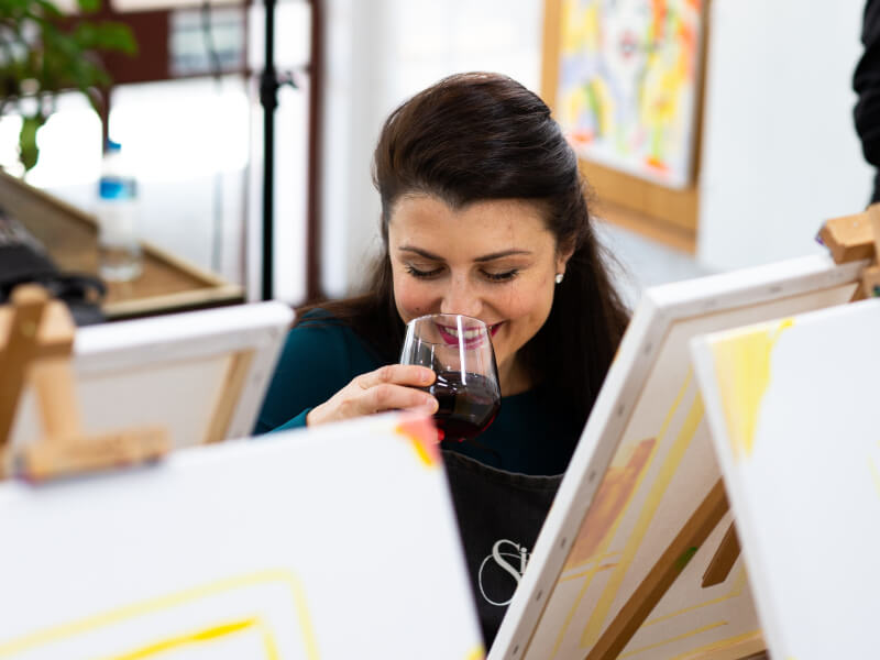 Paint and Sip Sip and Paint Classes San Francisco ClassBento